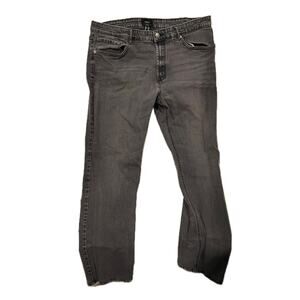 Forever 21 Straight Black Jeans Mens 40x30